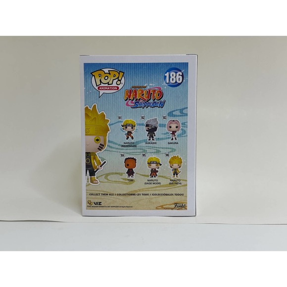 Funko Pop 186 Naruto Six Path Glow in the Dark Hot Topic Exclusive - Picture 5 of 14